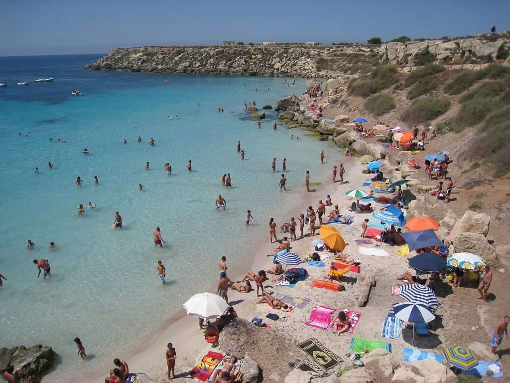 webcam favignana cala azzurra