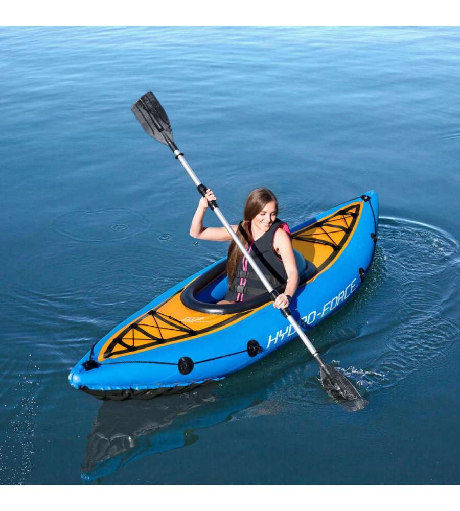 Inflatable canoe