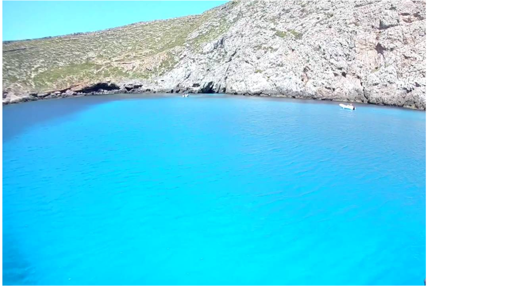 Beaches of Marettimo Cala Bianca
